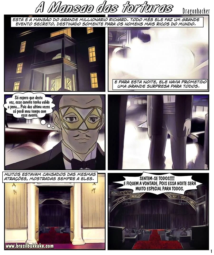 A Mansão das Torturas – Super HQ – Versão em Português