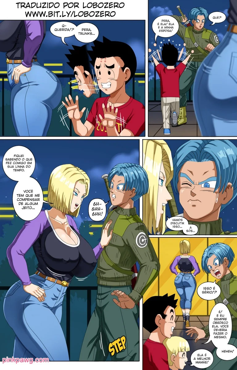 Android 18 and Trunks – Dragon Ball Porno – Sem Censura