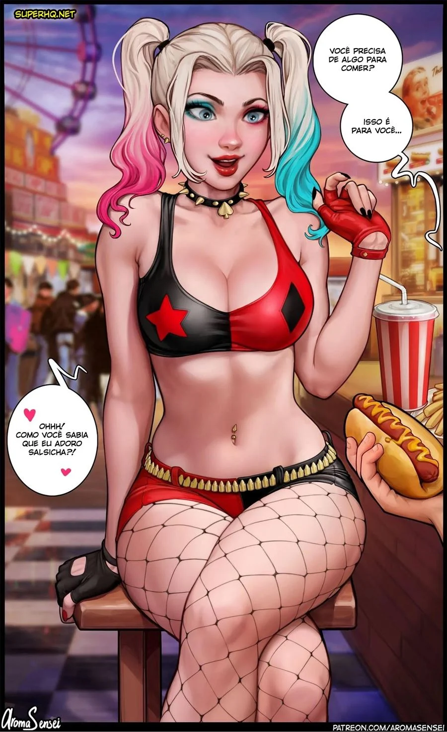 A date with Harley – HQ de Sexo – Versão Completa