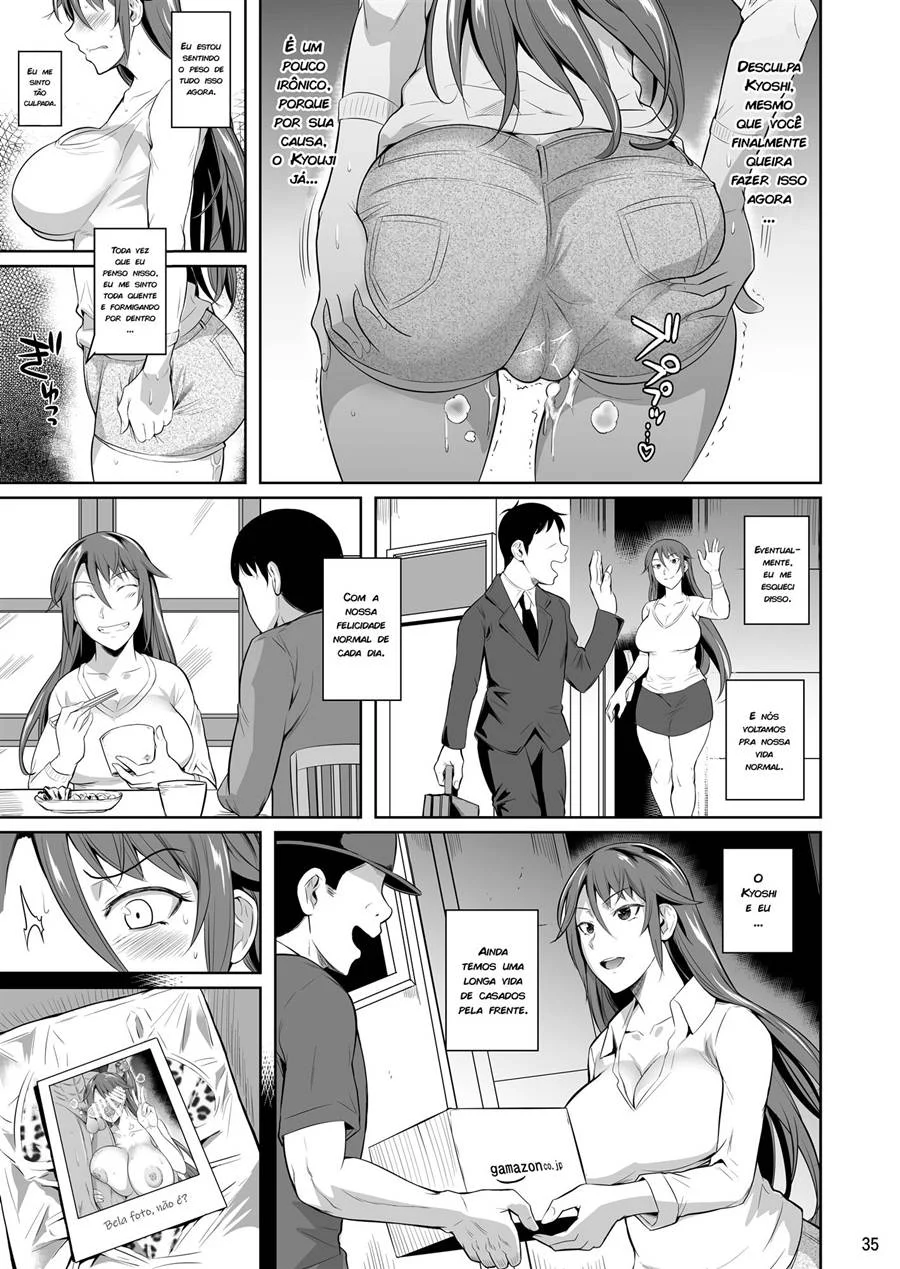 Ana Zuma 3 – Hentai Preto e Branco – Versão Completa