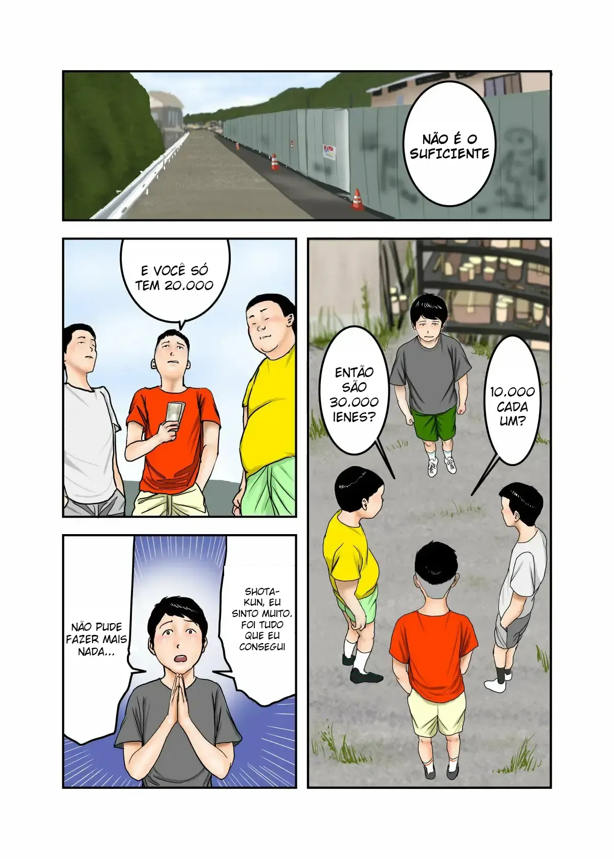 A mãe do meu valentão é meu deposito de porra – Super HQ – Versão PT-BR