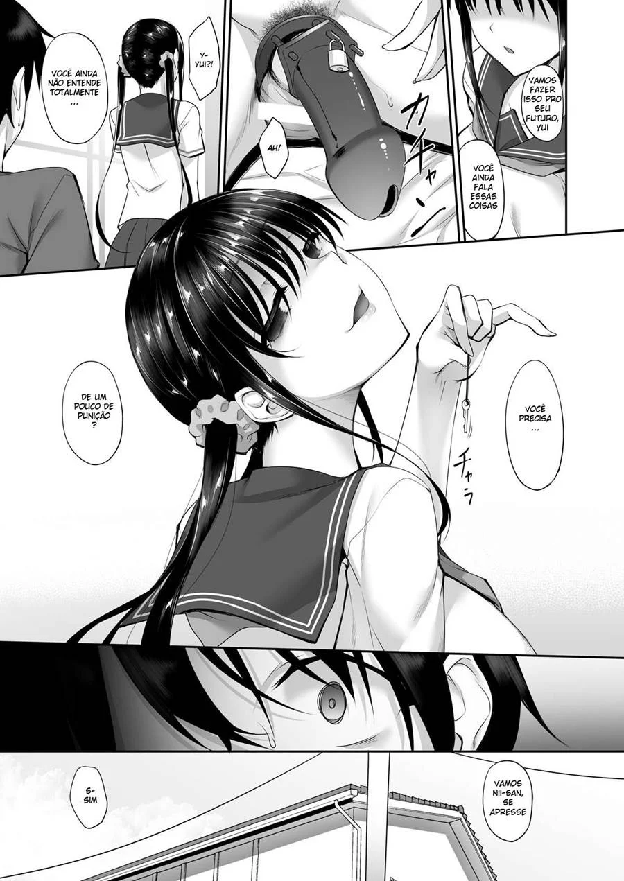 Buceta de Irmã 2 – Hentai Preto e Branco – Alta Qualidade em PT-BR