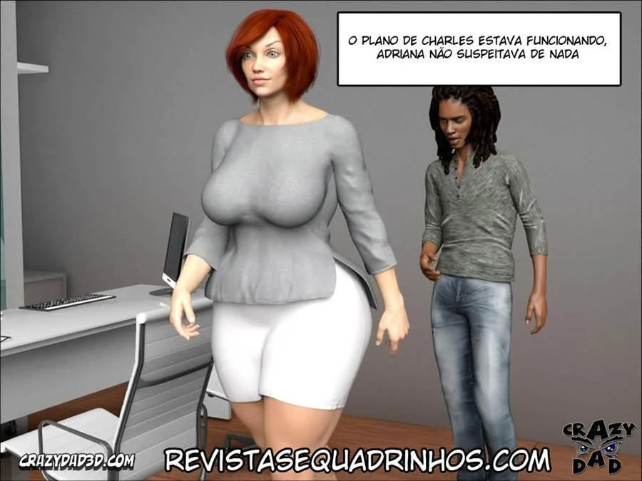 Mamada Interracial com Mãe Adotiva - Cena Explícita Completa
