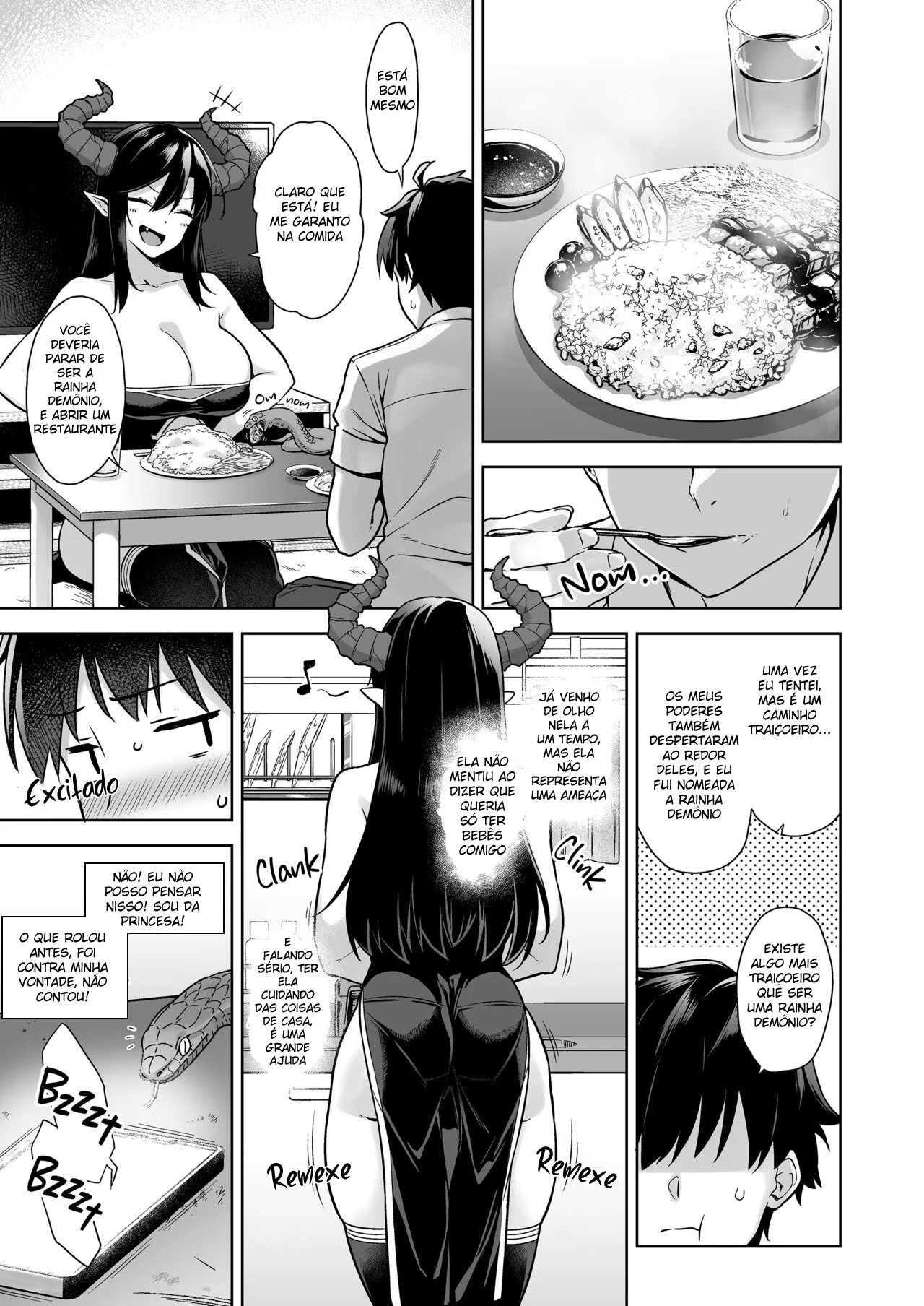 A Rainha Demônio Intrusa e Uma Vida de Sexo Intenso Sem Camisinha Ao Lado Dela – Doujinshi – Versão Brasileira A Rainha Demônio Intrusa e Uma Vida de Sexo Intenso Sem Camisinha Ao Lado Dela – Doujinshi – Versão Brasileira