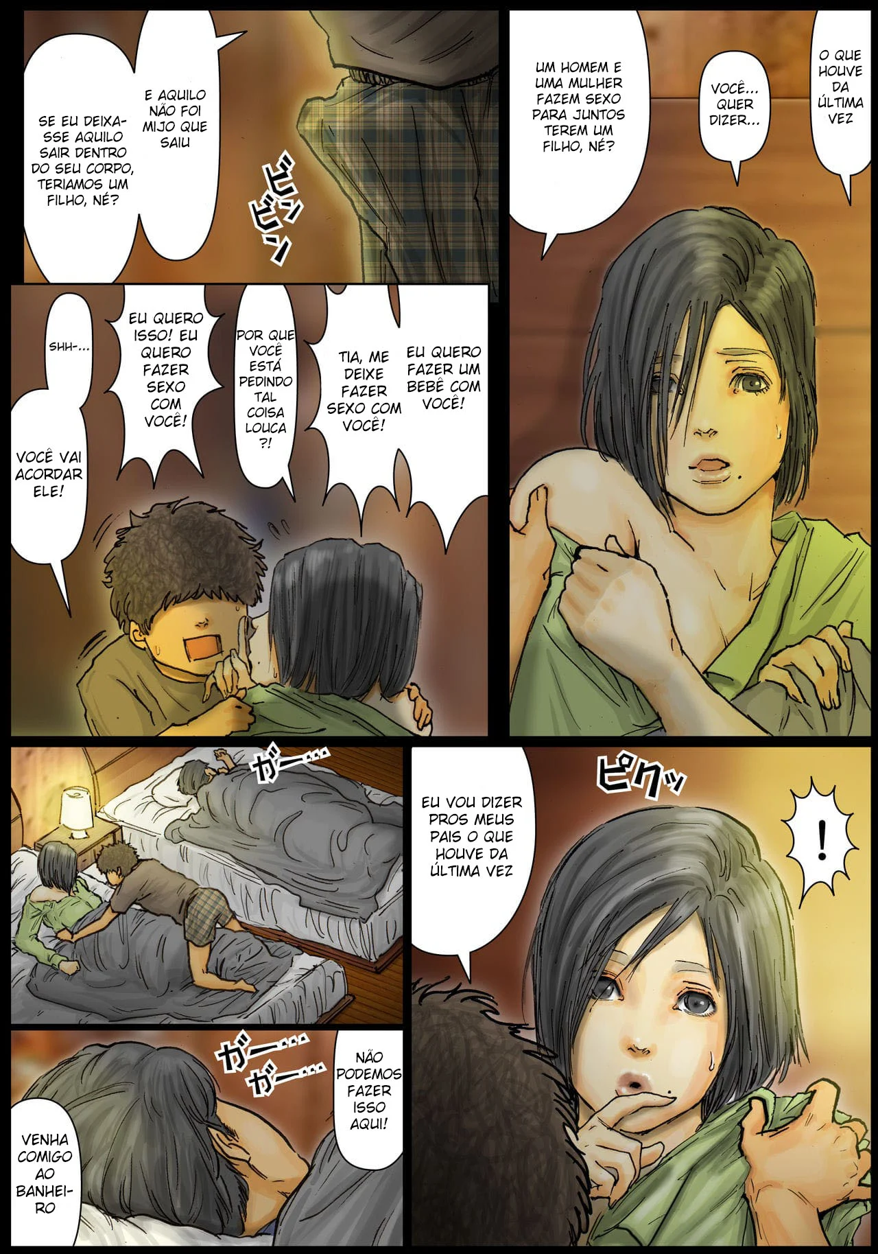 A Buceta da Minha Tia é Incrível – Manga Hentai – Português do Brasil