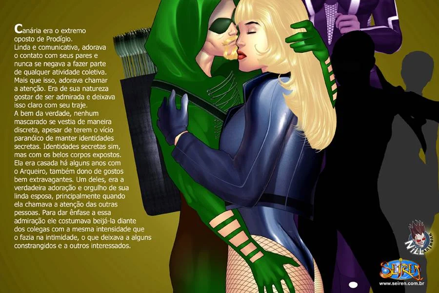 Canário Negro – Quadrinhos Pornô – Sem Censura