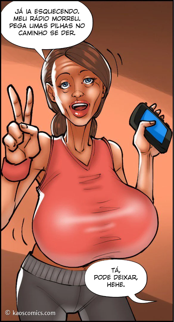 Cartoon quadrinho pornô A esposa e os jardineiros pretos 3 – HQ Traição – Português do Brasil