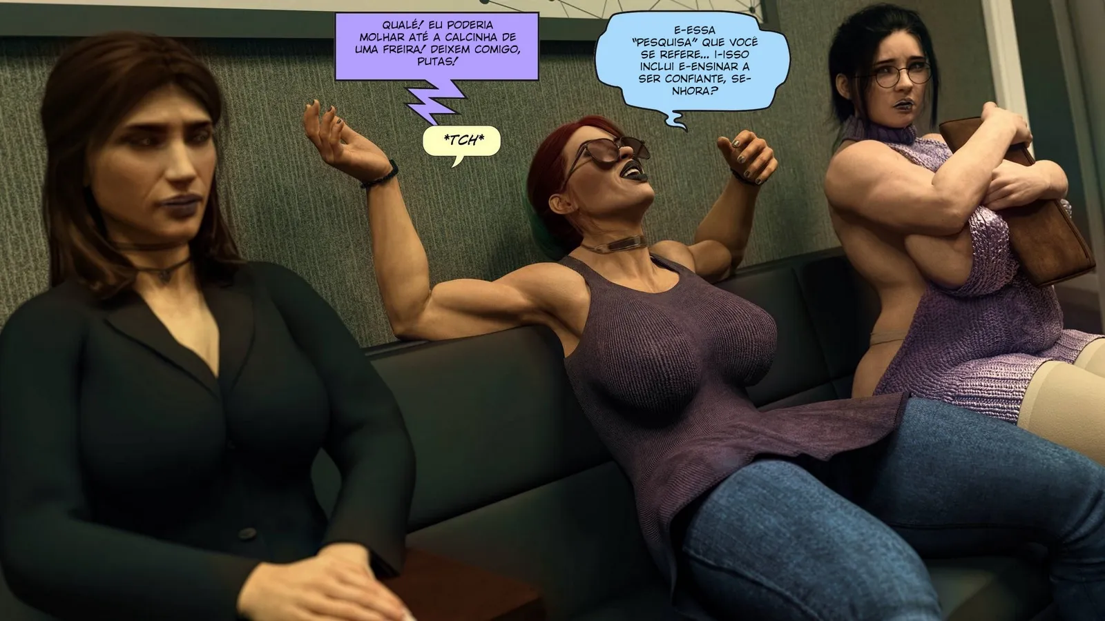 Applying Oneself – Futanari – Falas em PT-BR