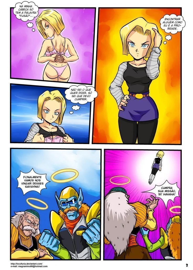 Android 18 Pelada Hentai Lésbico – Dragon Ball Porno – Alta Qualidade em PT-BR