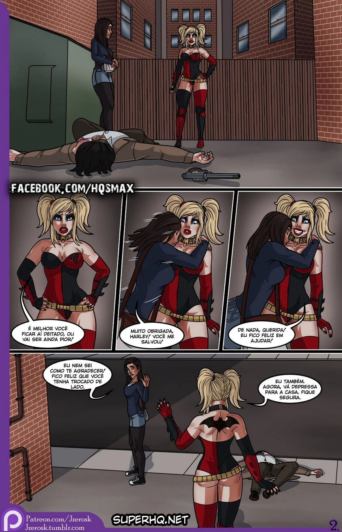 Arlequina e Batman fudendo: Quadrinhos de sexo gratis – Heróis Porno – Falas em PT-BR Arlequina e Batman fudendo: Quadrinhos de sexo gratis – Heróis Porno – Falas em PT-BR