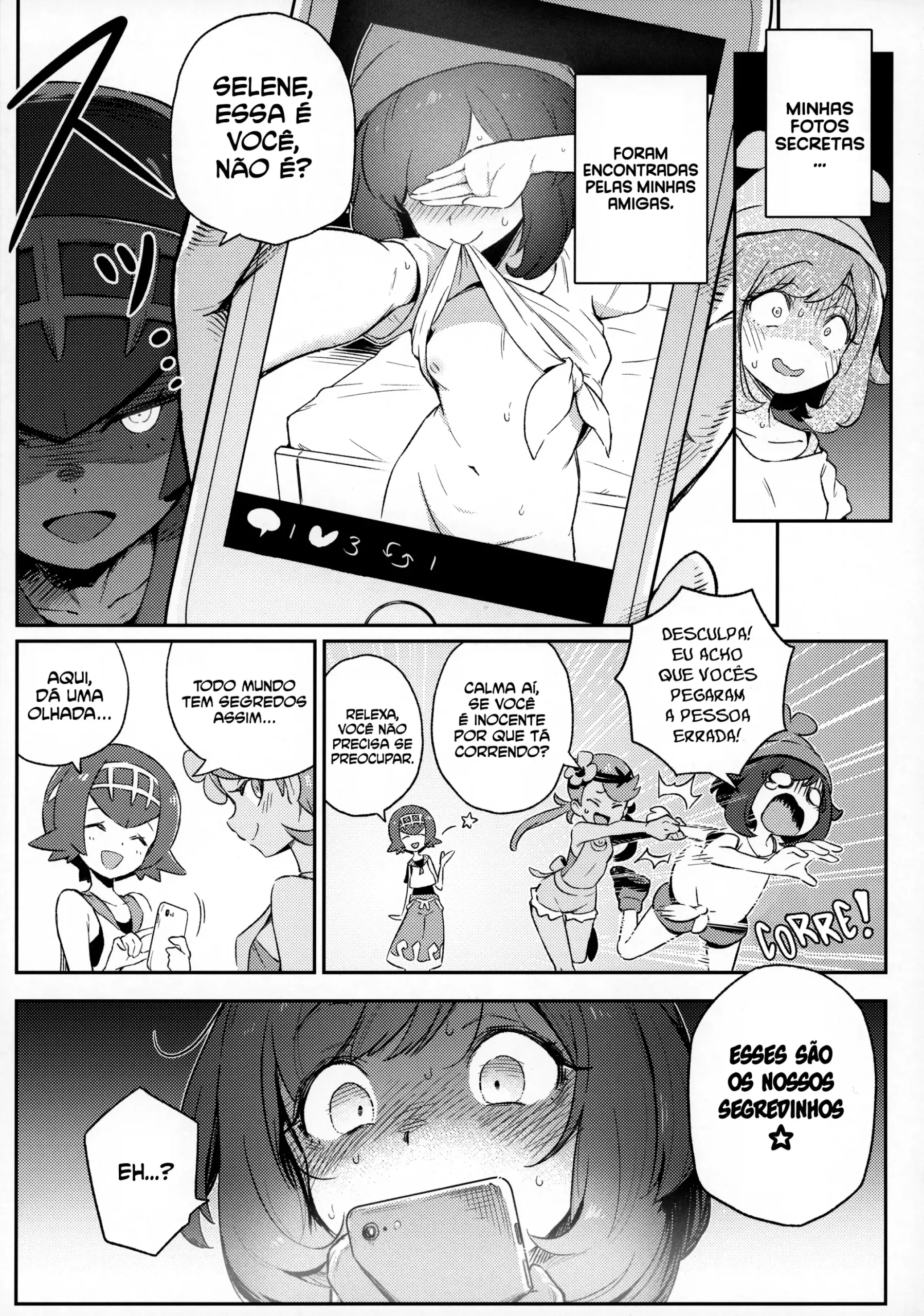 Aventuras Eróticas Explícitas das Garotas em HQ Proibida