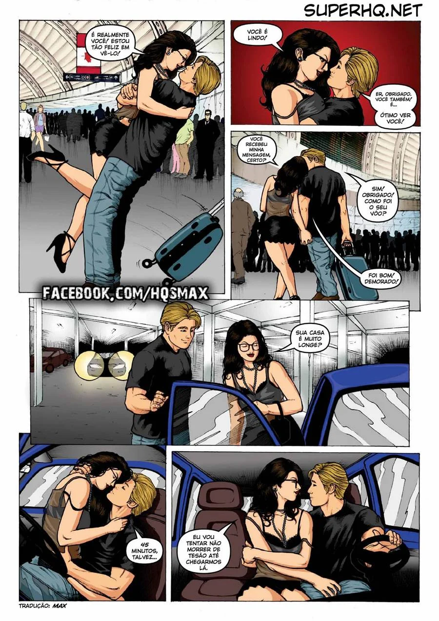 A namorada canadense – Cartoon Pornô – Traduzido para Português