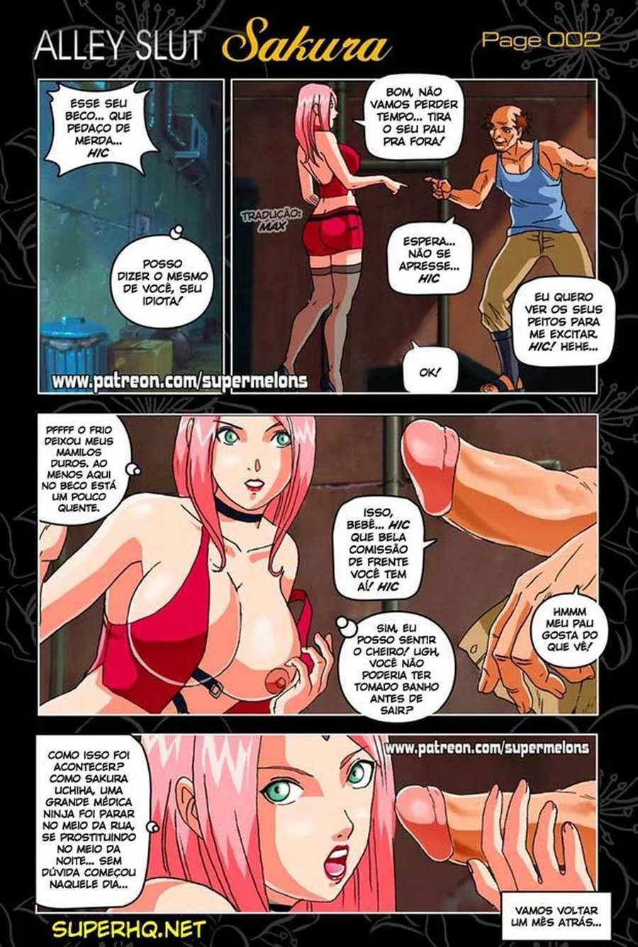 Alley Slut Sakura – Naruto – Sem Censura