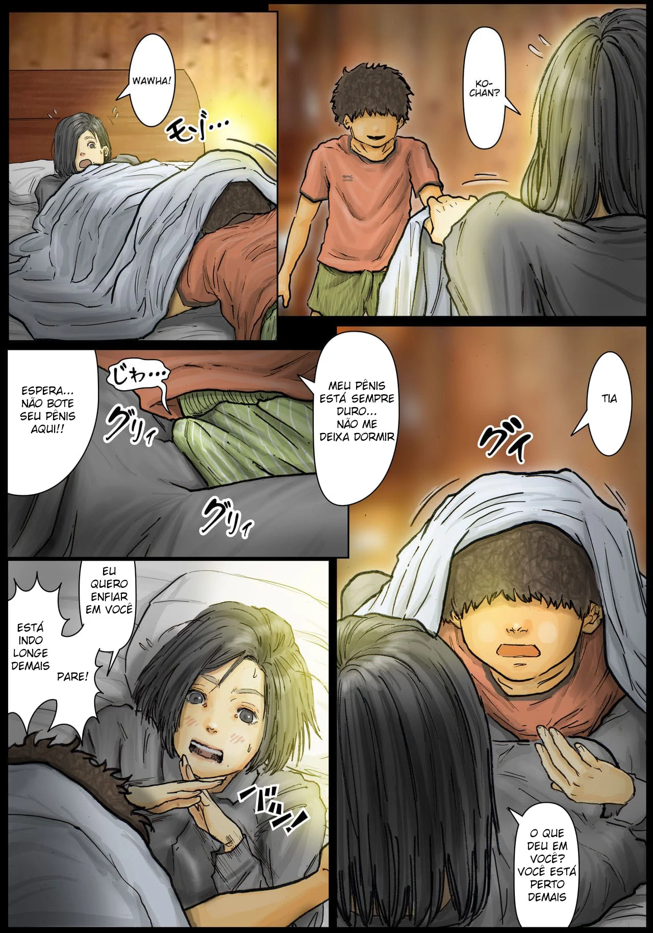 A Buceta da Minha Tia é Incrível – Manga Hentai – Português do Brasil