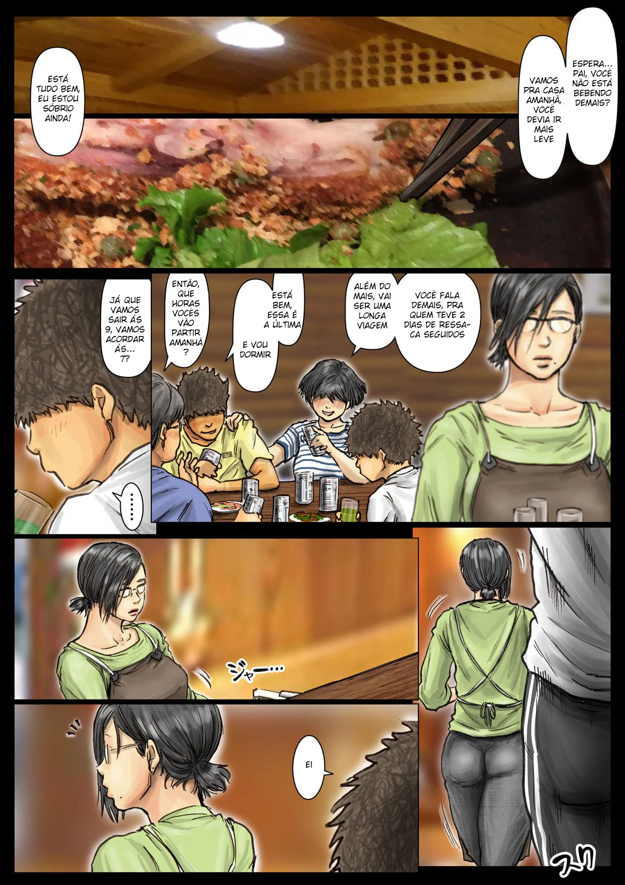 A Buceta da Minha Tia é Incrível – Manga Hentai – Português do Brasil