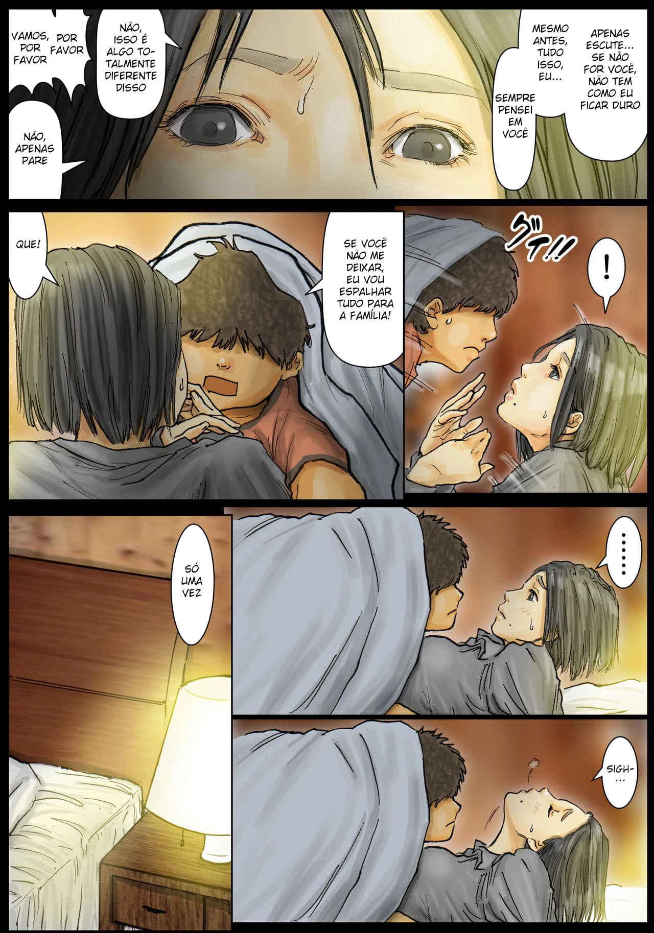 A Buceta da Minha Tia é Incrível – Manga Hentai – Português do Brasil