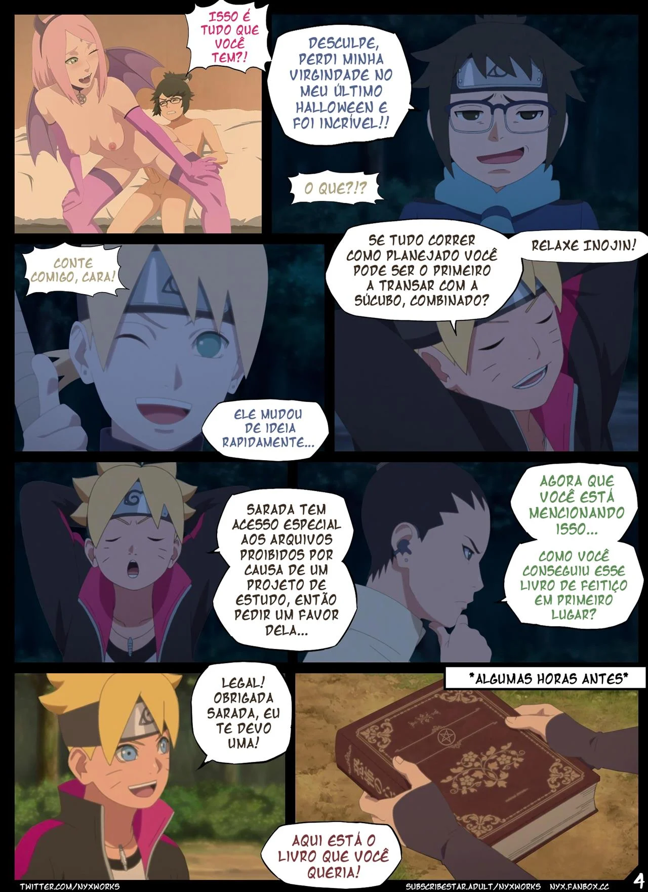 A Noite do Ritual – Manga Hentai – Português do Brasil