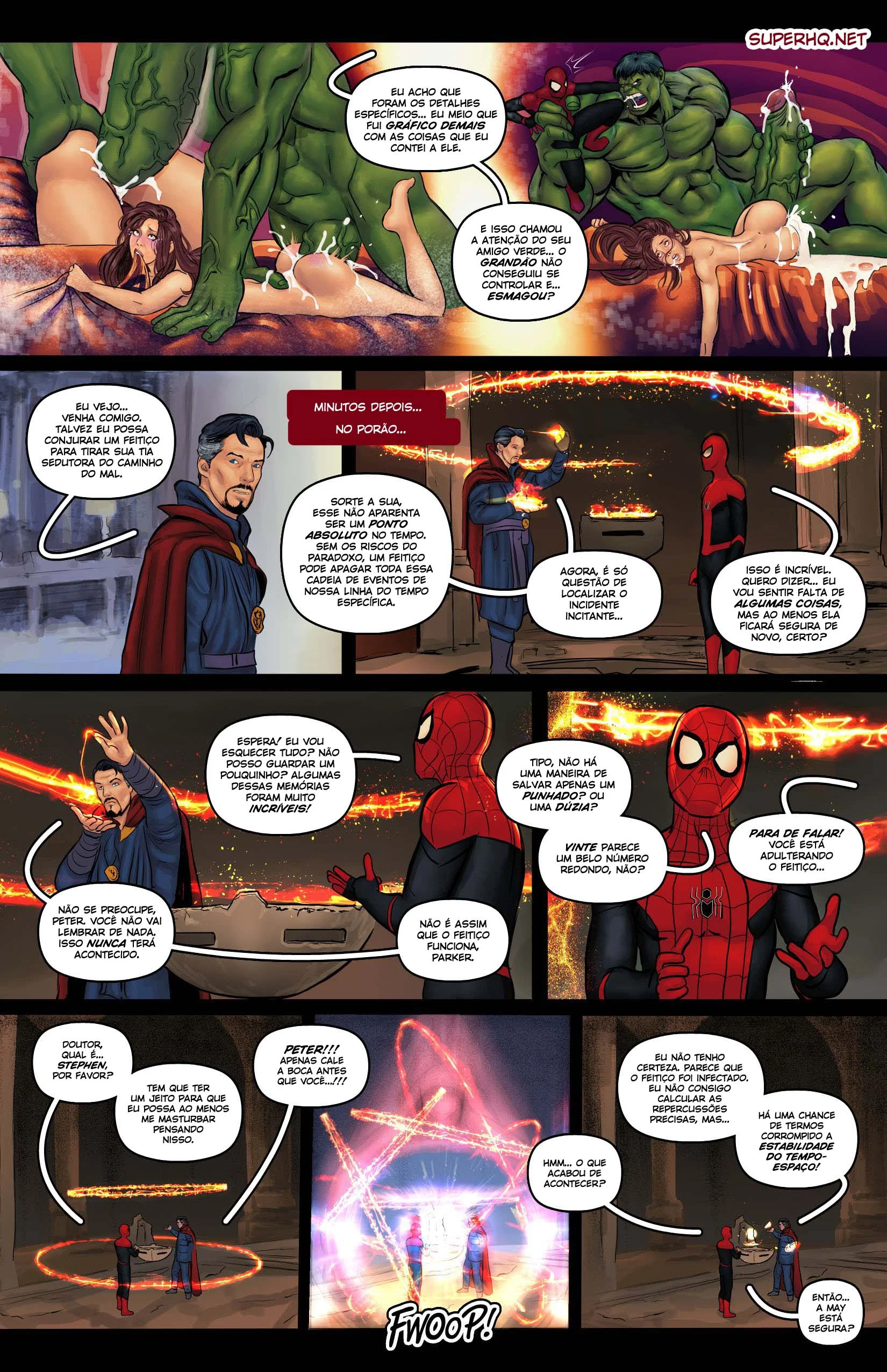 Aunt Cumming 3 – Hentai Incesto – Quadrinho em PT-BR