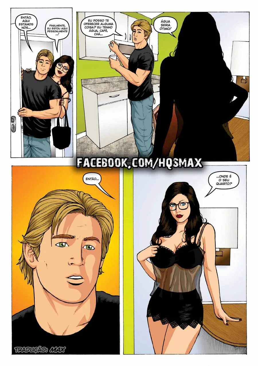 A namorada canadense – Cartoon Pornô – Traduzido para Português