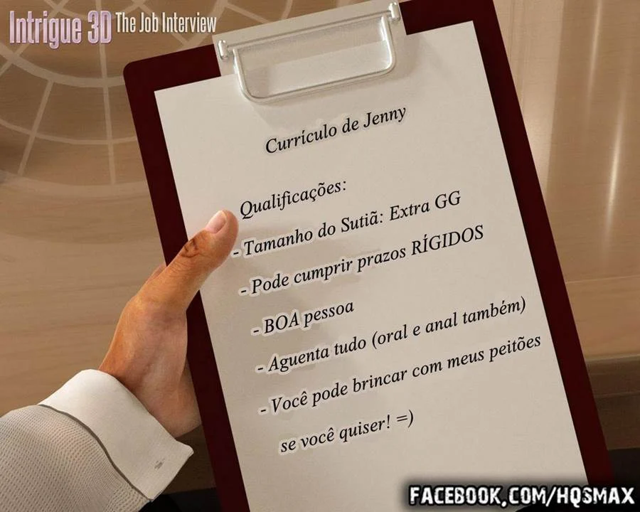 A entrevista de emprego – Hentai – Versão em Português A entrevista de emprego – Hentai – Versão em Português
