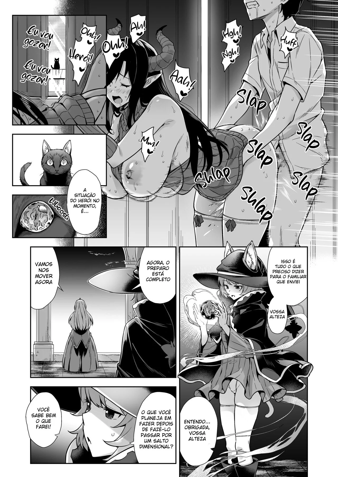 A Rainha Demônio Intrusa e Uma Vida de Sexo Intenso Sem Camisinha Ao Lado Dela – Doujinshi – Versão Brasileira A Rainha Demônio Intrusa e Uma Vida de Sexo Intenso Sem Camisinha Ao Lado Dela – Doujinshi – Versão Brasileira