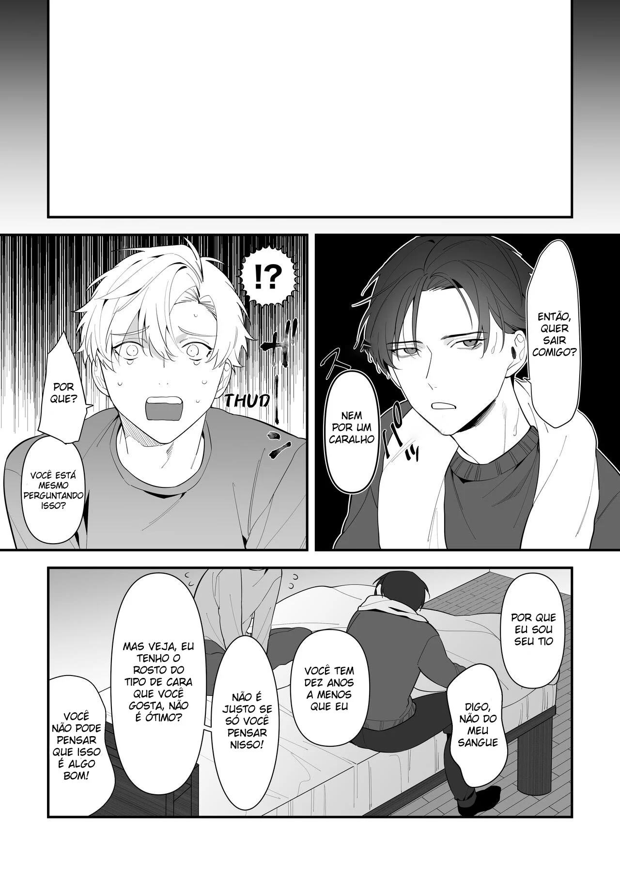 A Falha de Um Tio – Yaoi Hentai – Versão em Português