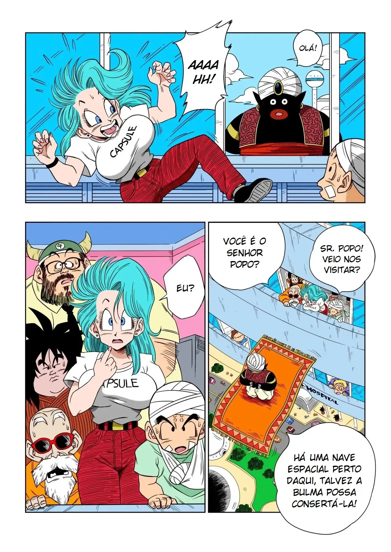 Bulma E O Senhor Popo – Dragon Ball Porno – Falas em PT-BR