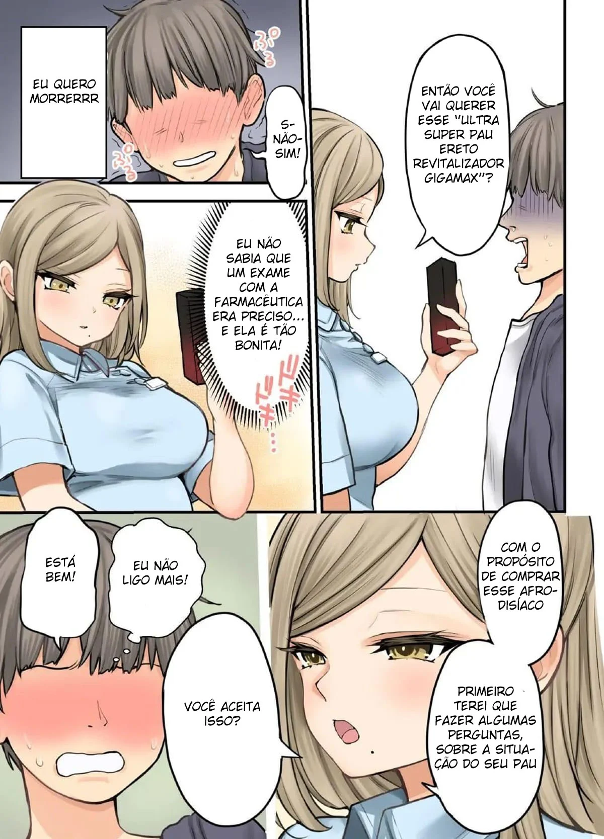 A Farmacêutica Peituda Kusunoki – HQ de Sexo – Traduzido para Português A Farmacêutica Peituda Kusunoki – HQ de Sexo – Traduzido para Português