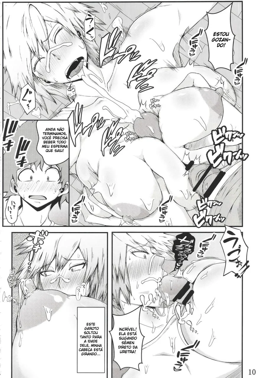 Boku to Bakugou Mama no Himitsu – Hentai Incesto – Português do Brasil