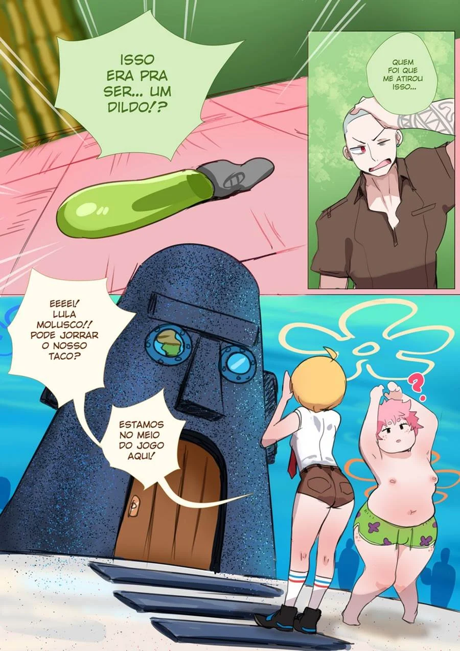 Bikini’s Bottom – Hentai Gay – Quadrinho em PT-BR