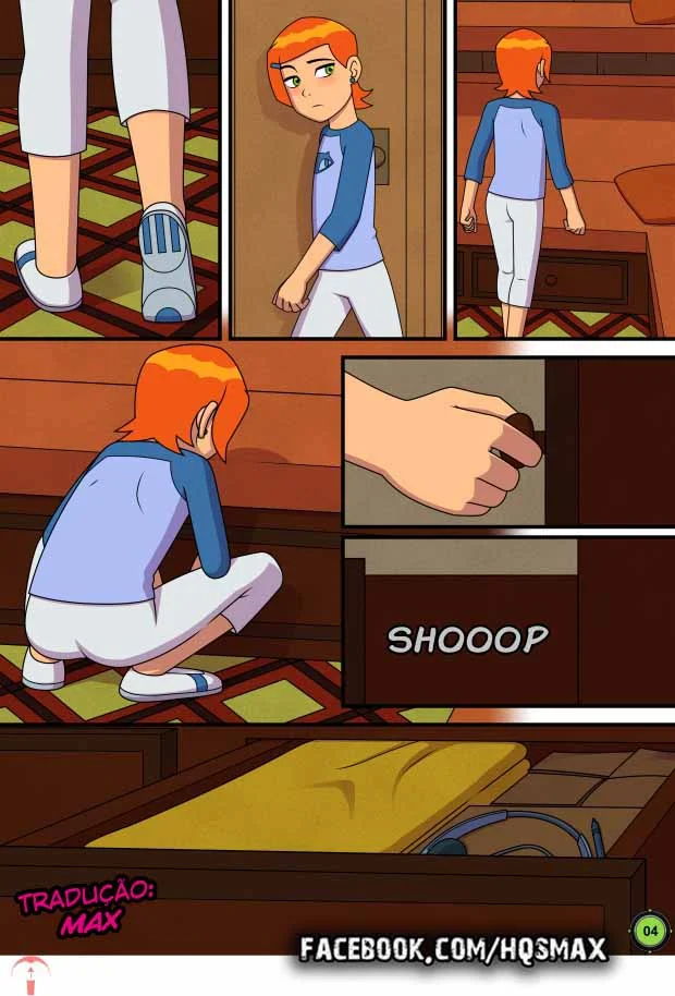 Ben 10 quadrinhos porno gozando na buceta da priminha – Ben 10 – Traduzido para Português