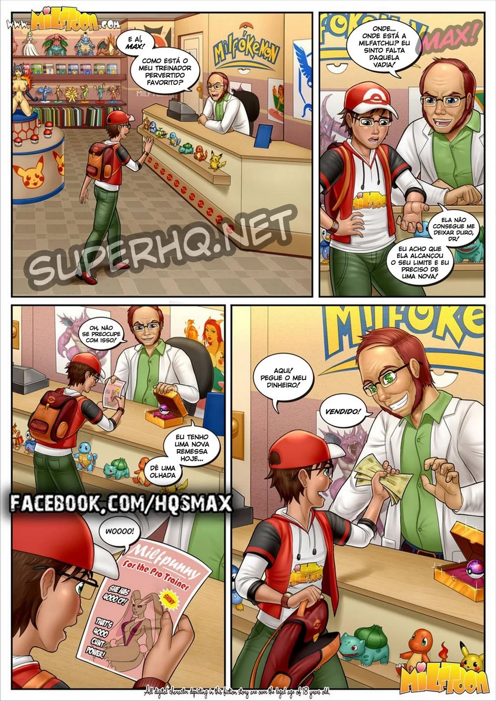 Ash comendo Pokemon gostosa – Cartoon Pornô – Quadrinho em PT-BR