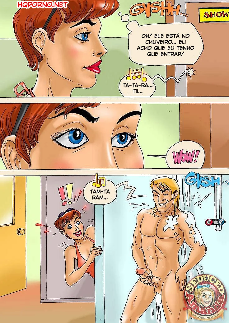 Cartoon porno incesto: Mãe e filha fazendo suruba – Cartoon Pornô – Versão em Português