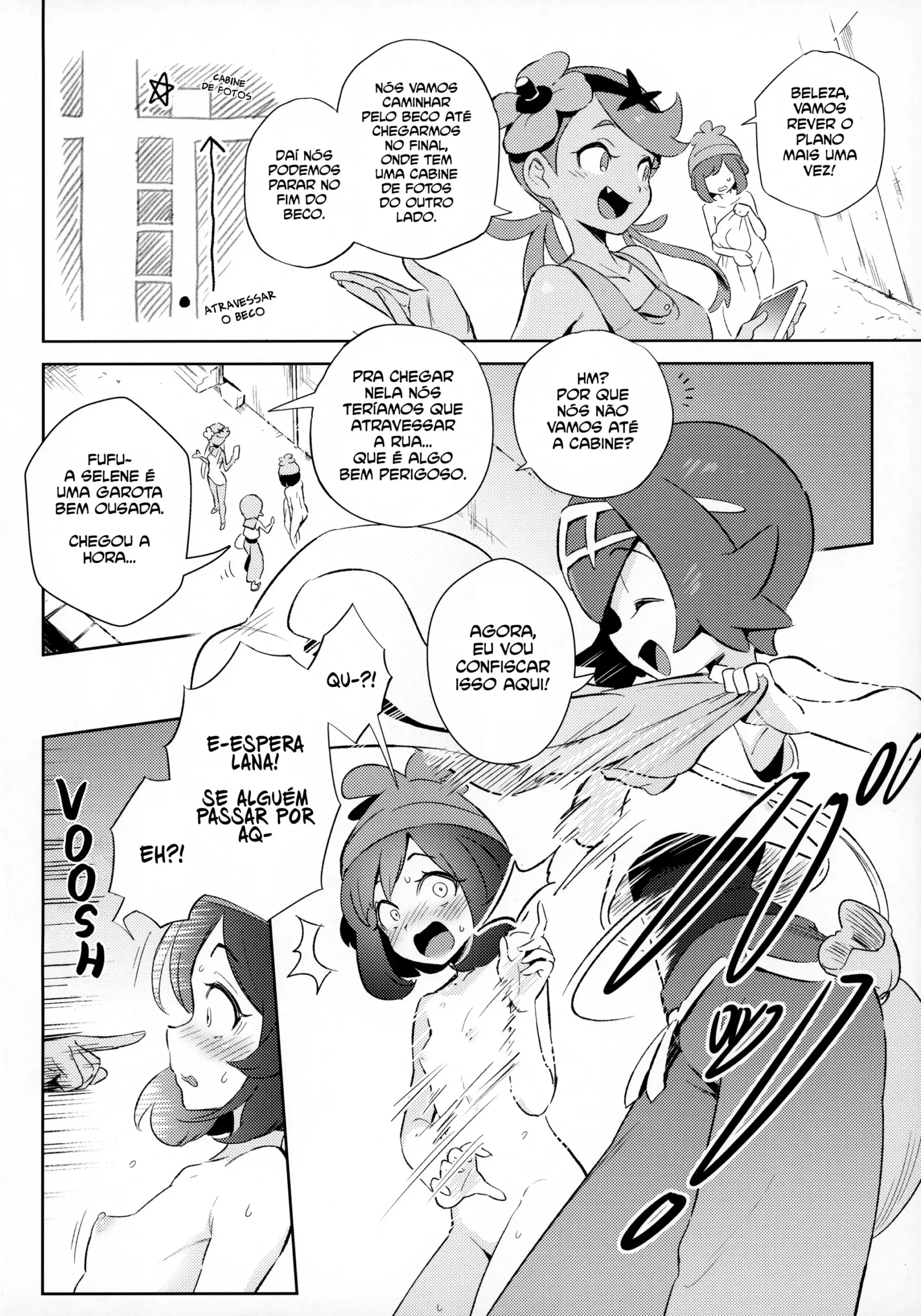 Aventuras Eróticas Explícitas das Garotas em HQ Proibida