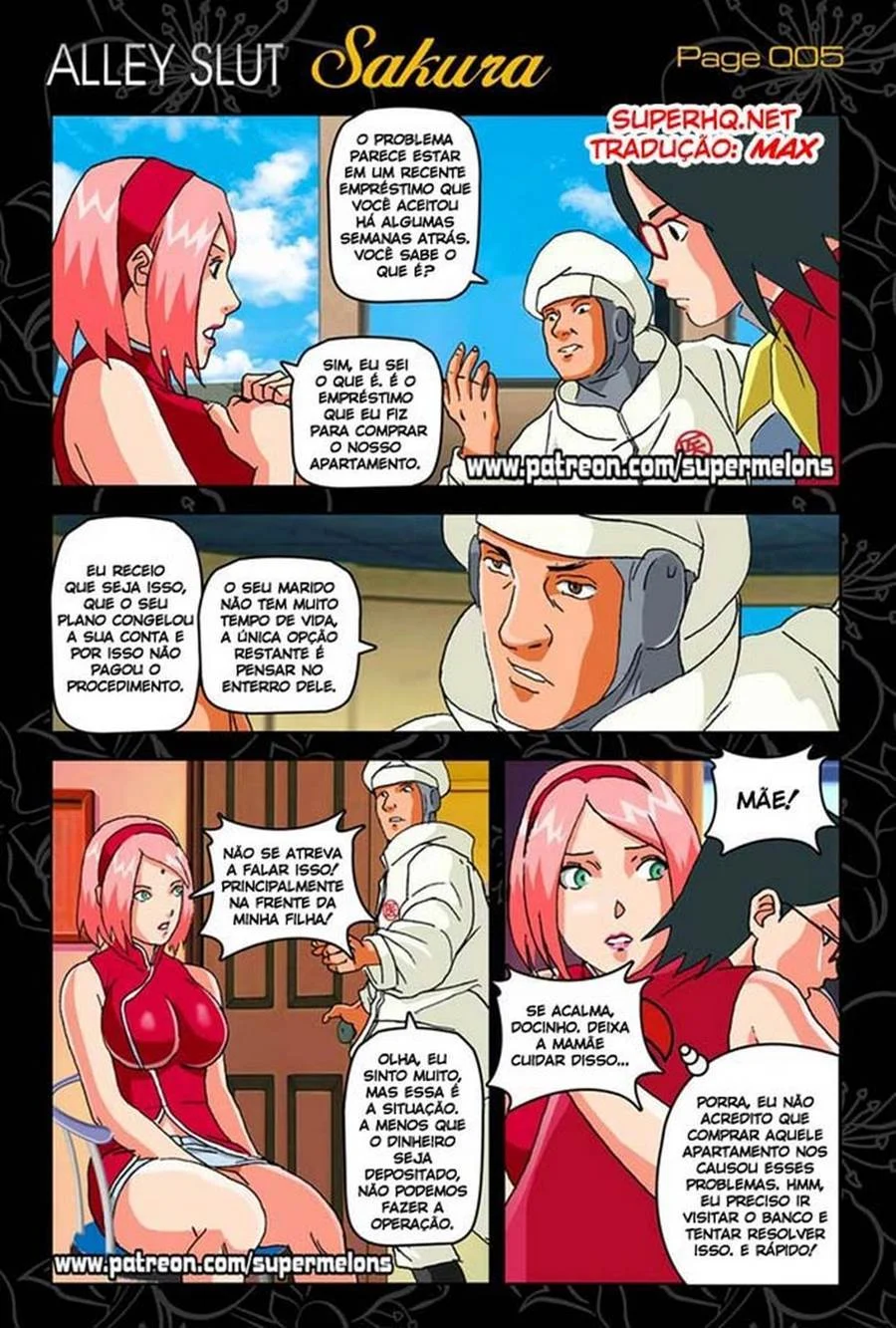 Alley Slut Sakura – Naruto – Sem Censura