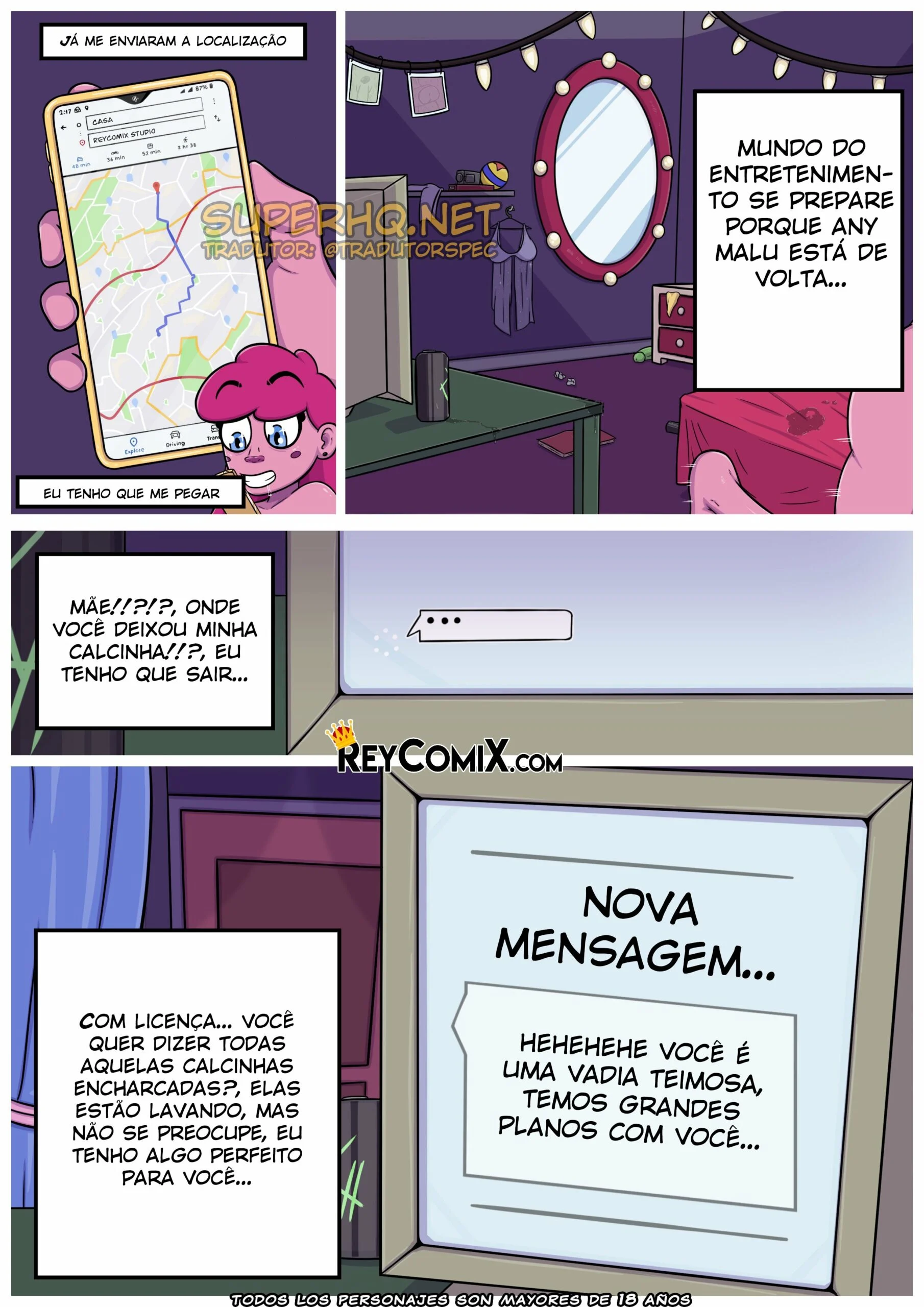 Any Malu, The Pink Bitches – Super HQ – Versão Brasileira Any Malu, The Pink Bitches – Super HQ – Versão Brasileira