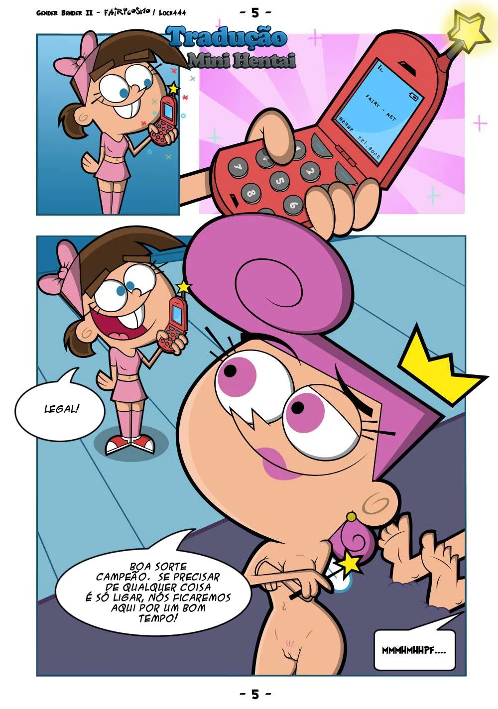 Cartoon Hentai Os Padrinhos Mágicos – Cartoon Pornô – Versão em Português