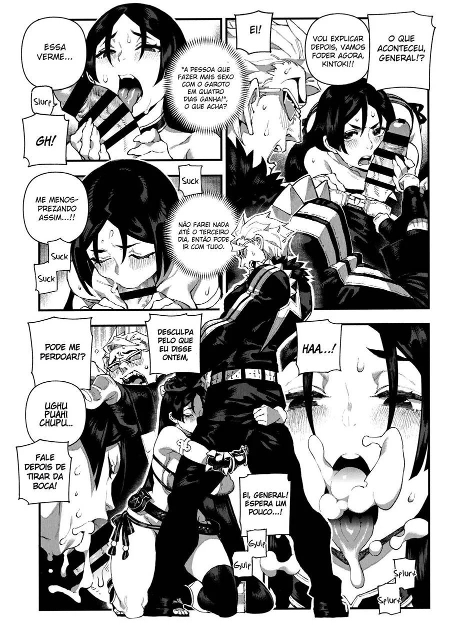 CHALDEA MANIA – Hentai Preto e Branco – Versão Completa