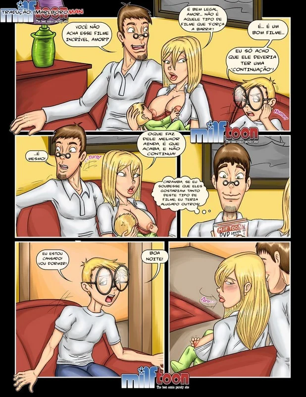 Buceta da mamãe 03 – Hentai Incesto – Quadrinho em PT-BR