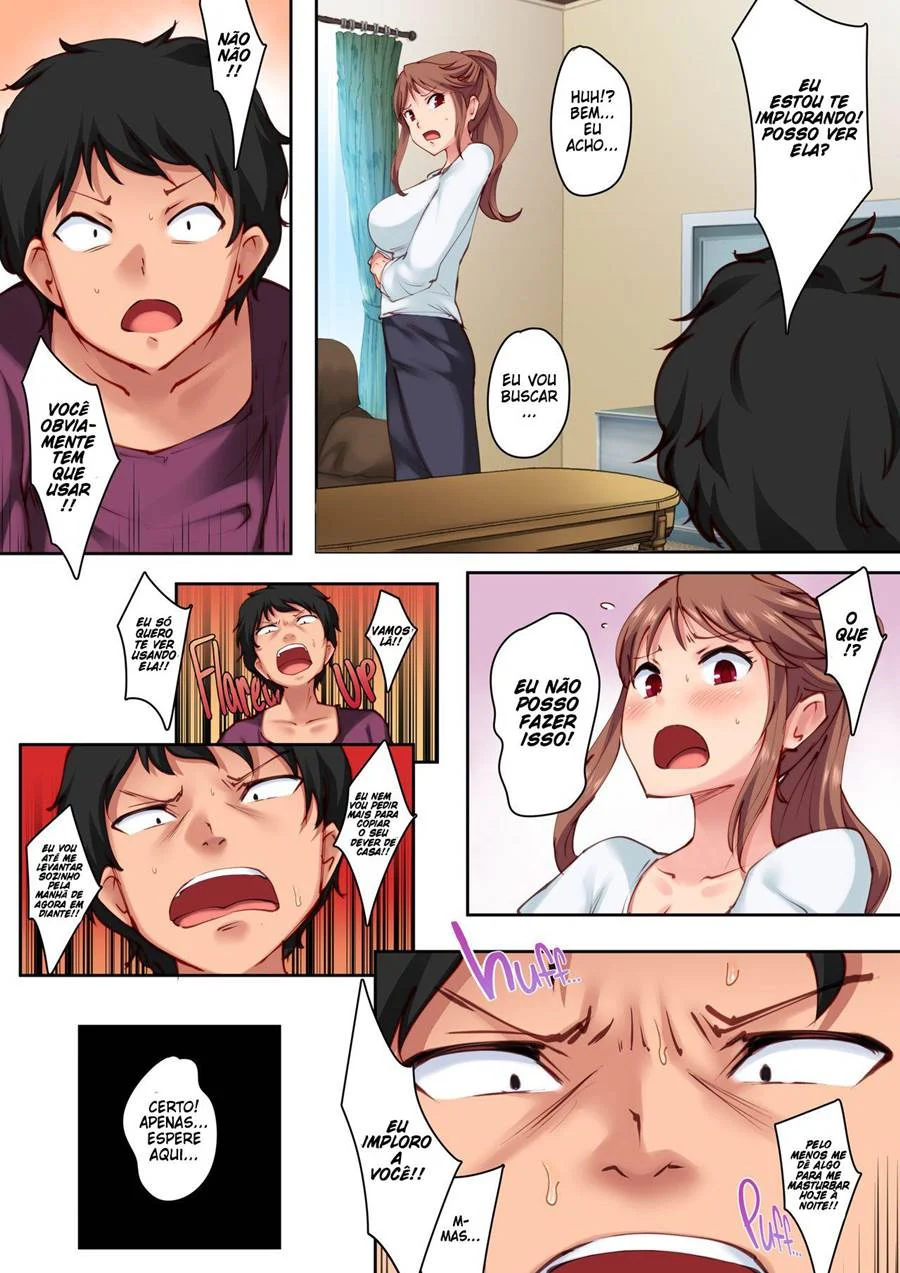 Brincando sozinho na casa da minha amiga – Hentai – Falas em PT-BR