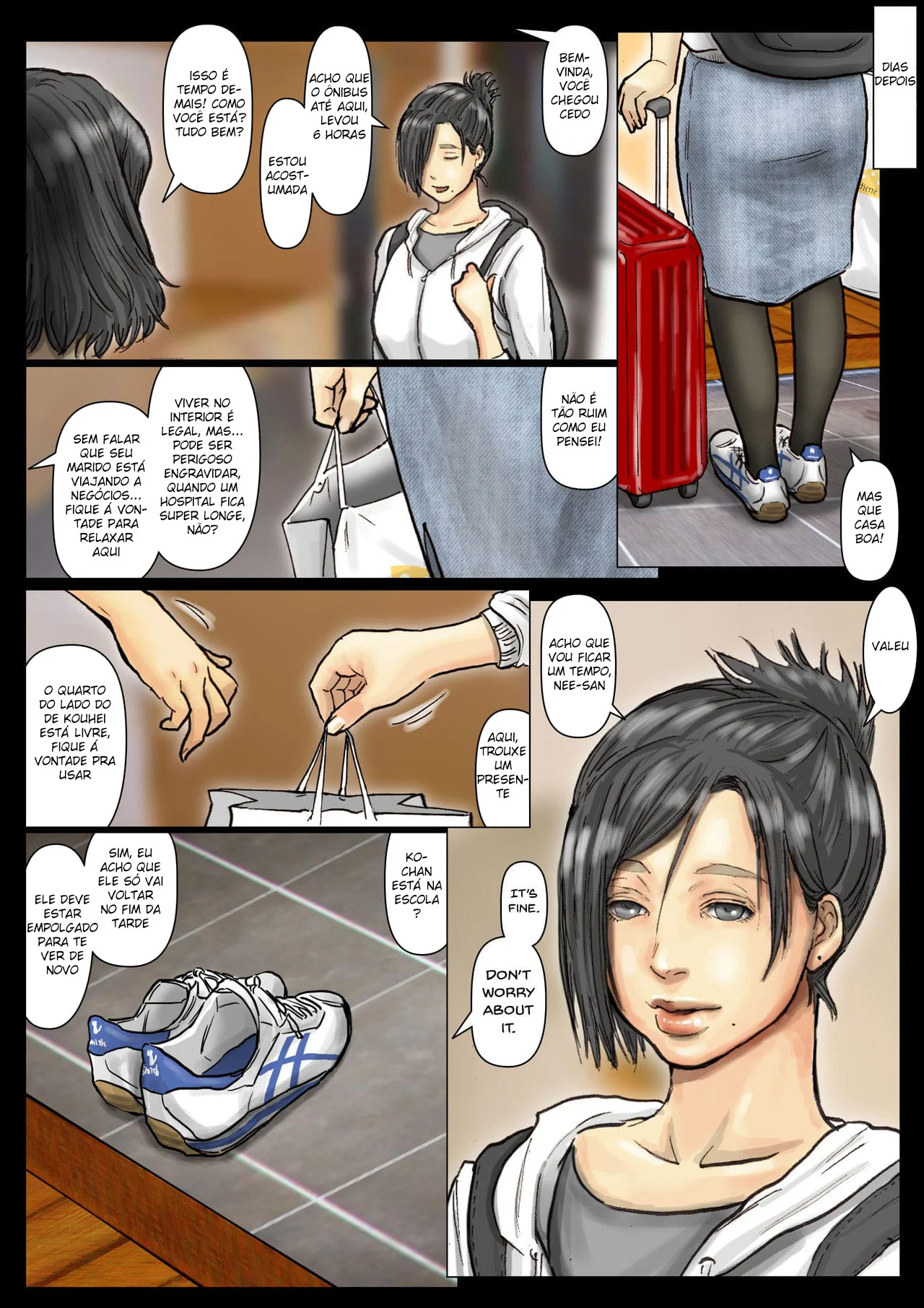 A Buceta da Minha Tia é Incrível – Manga Hentai – Português do Brasil