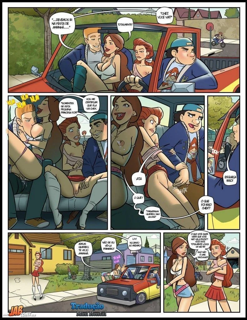 Ay papi 17 quadrinhos pornô em família sacana – Hentai Incesto – Português do Brasil