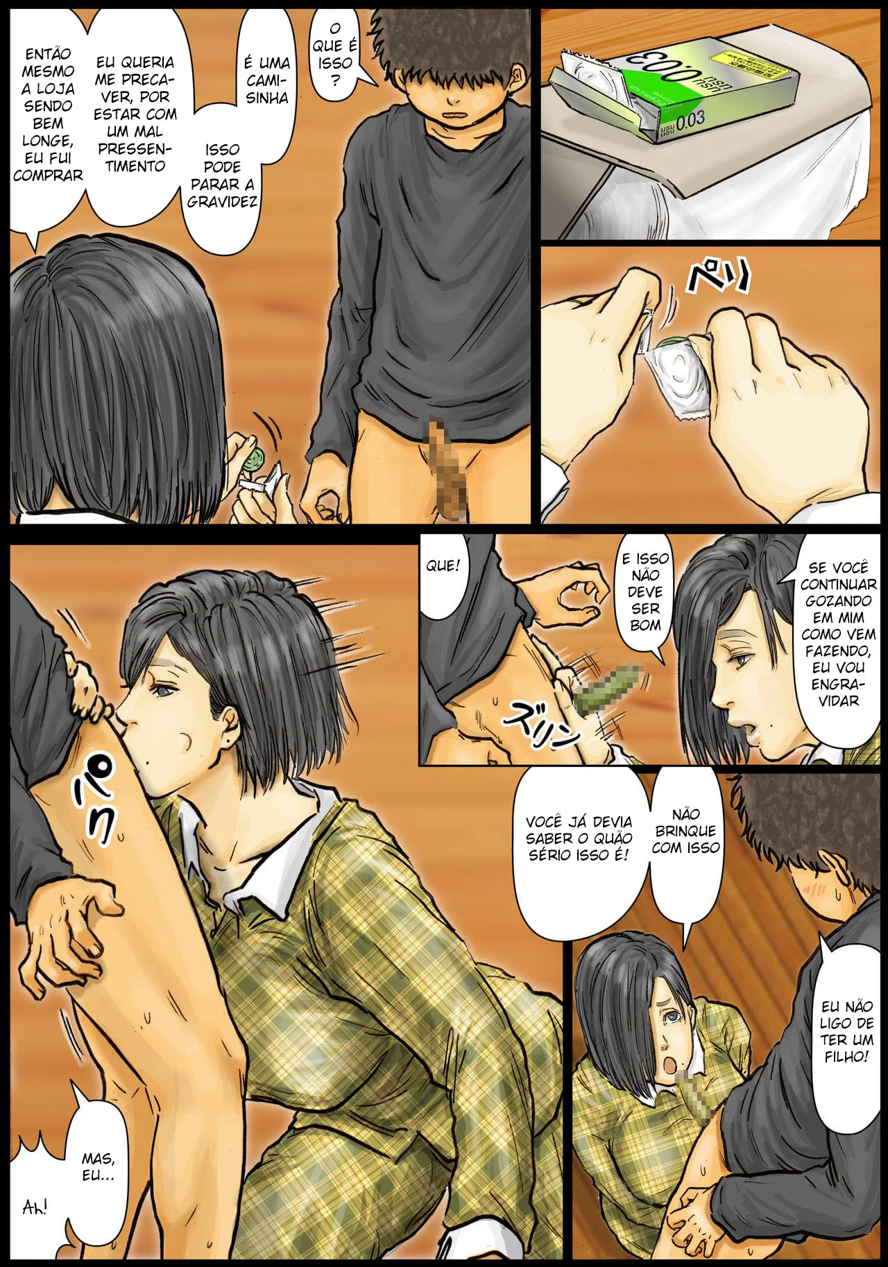 A Buceta da Minha Tia é Incrível – Manga Hentai – Português do Brasil