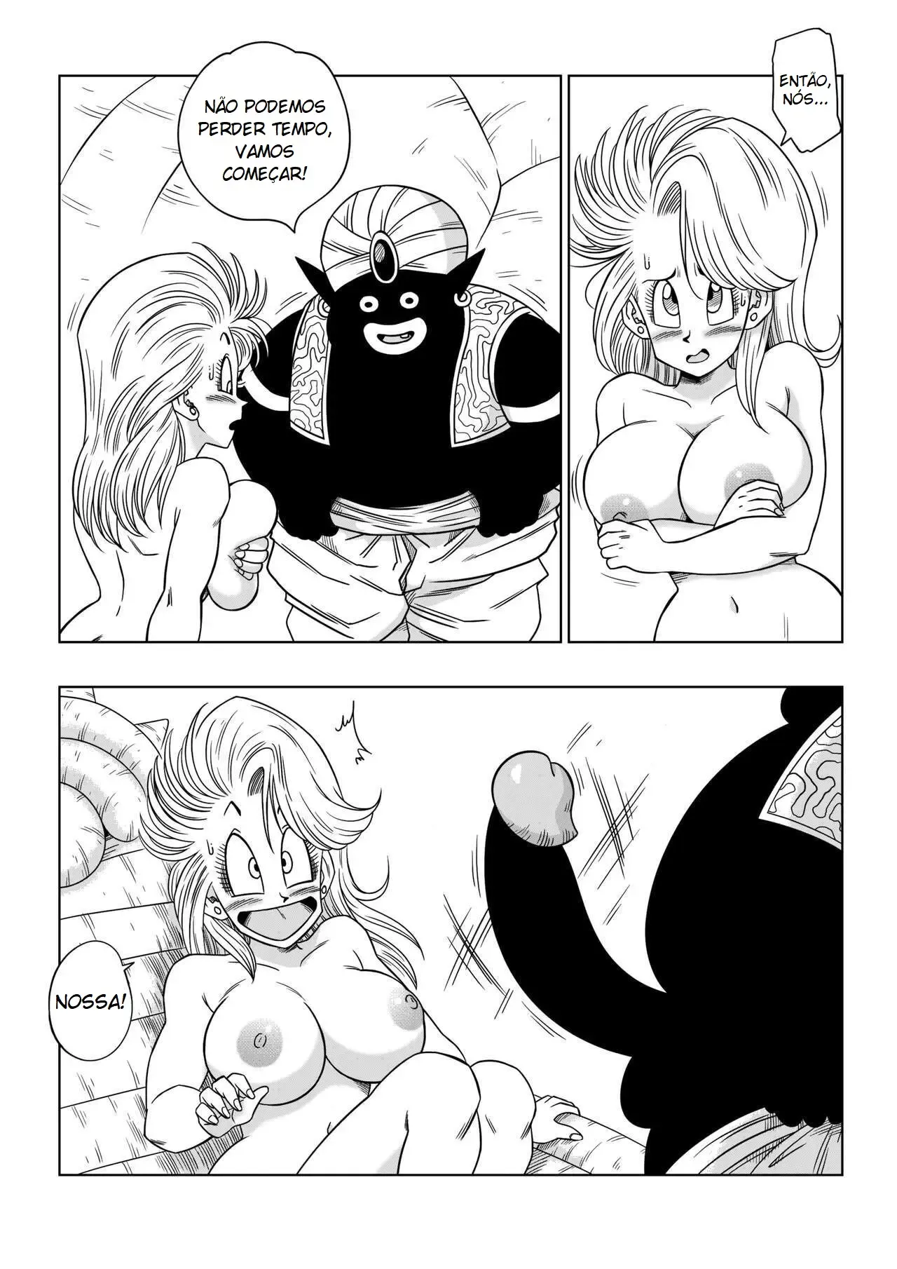 Bulma E O Senhor Popo – Dragon Ball Porno – Falas em PT-BR