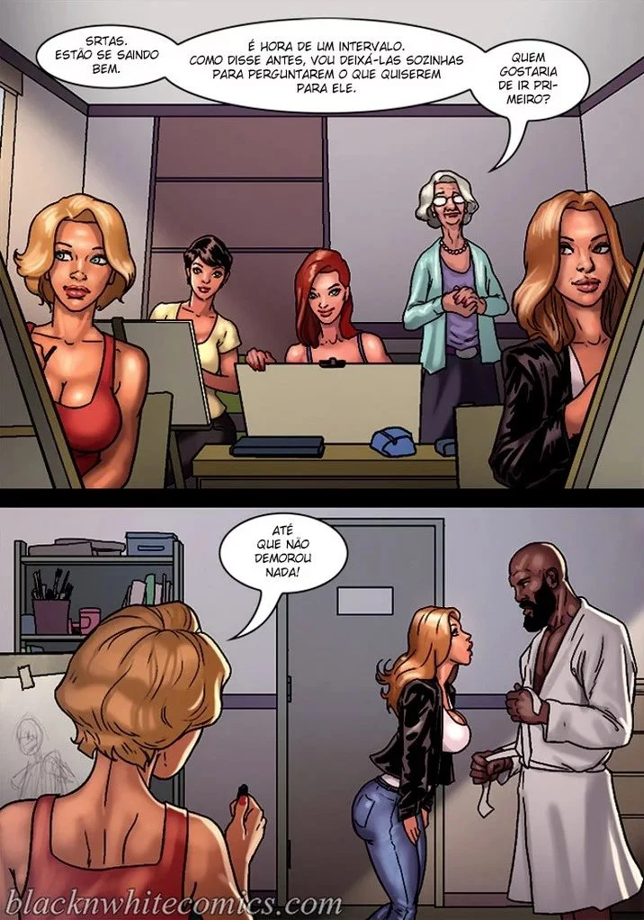 Art Class – Hentai Interracial – Versão Completa