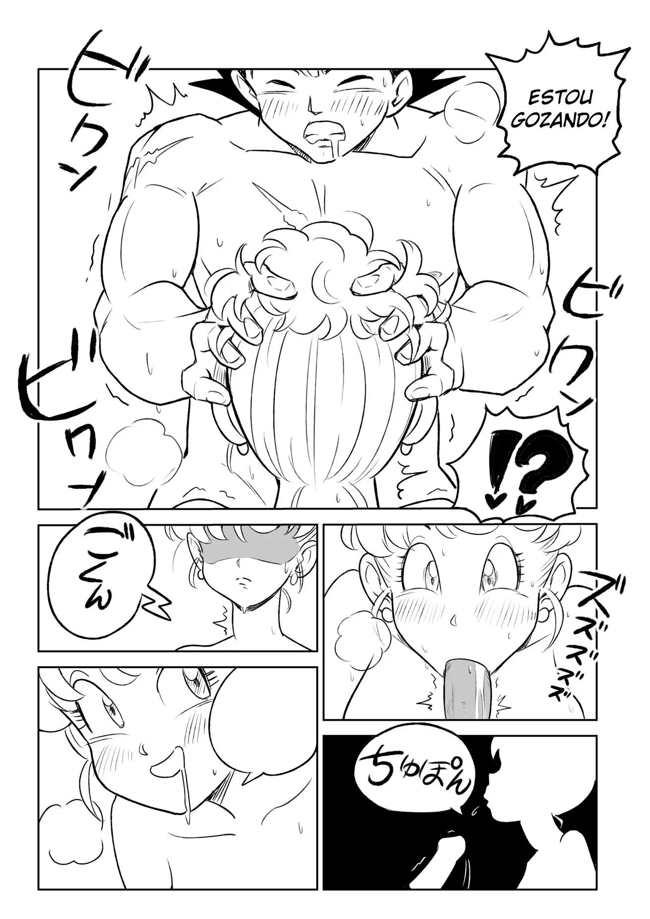 A sogra safada de Vegeta – Manga Hentai – Traduzido para Português