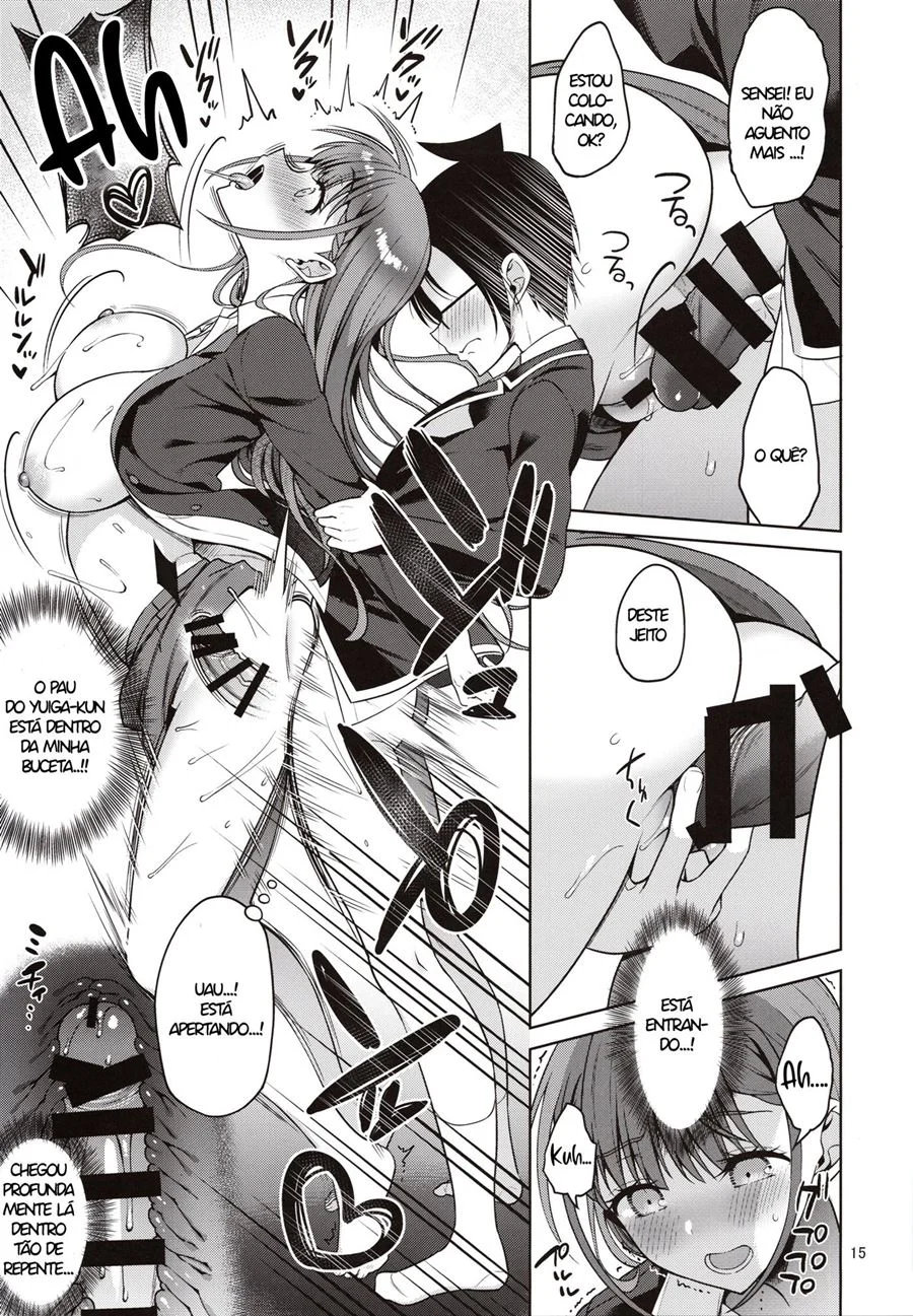 Bokutachi wa Benkyou ga Dekinai – Hentai Preto e Branco – Versão Completa