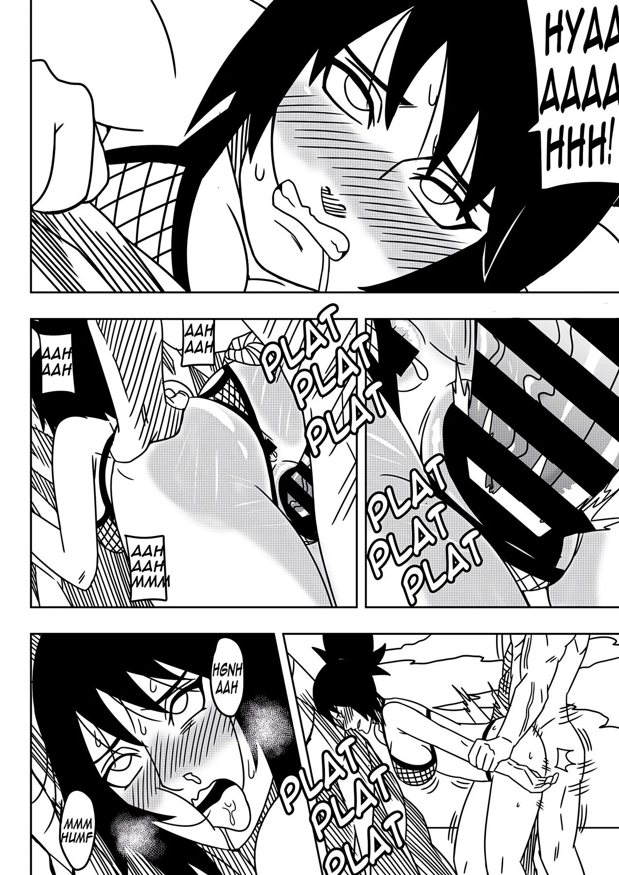 Anko fodendo as ninjas de Konoha – Manga Hentai – Traduzido para Português