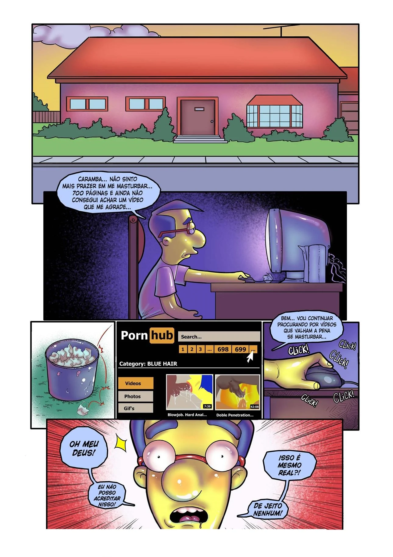 A mãe do meu melhor amigo – Simpsons Porno – Alta Qualidade em PT-BR