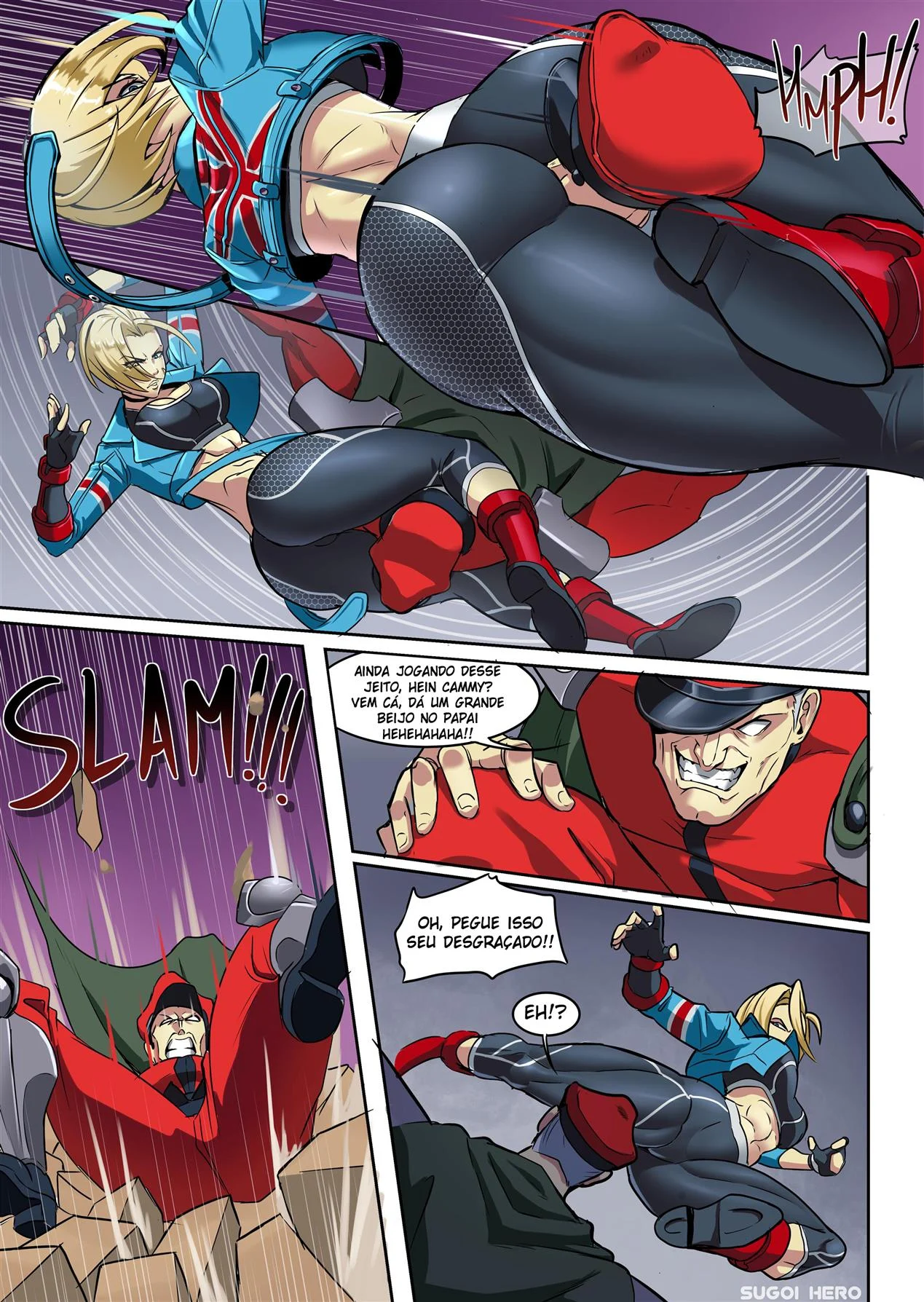 Cammy e Chun Li fodendo – Street Fighter Pornô – Sem Cortes